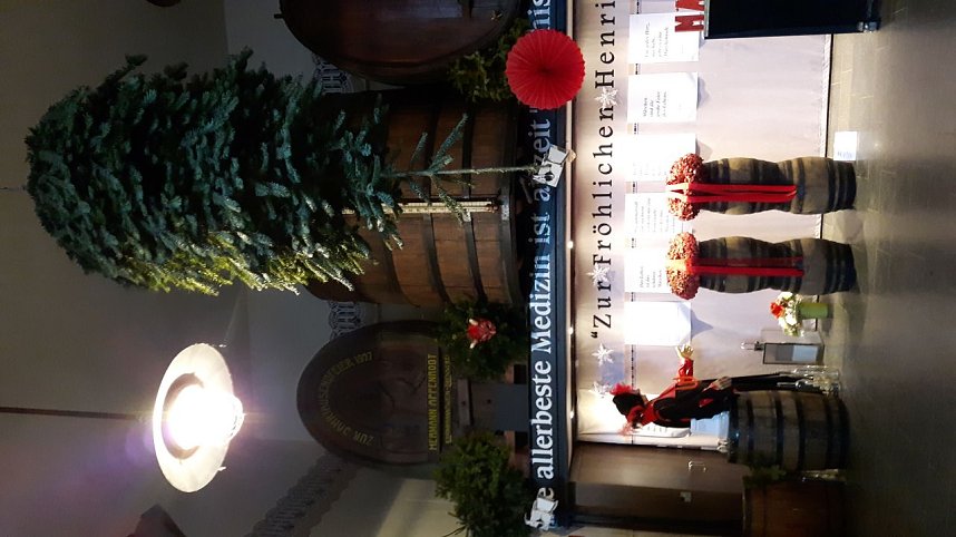 Weihnachtsausstellung in der "Tradi"