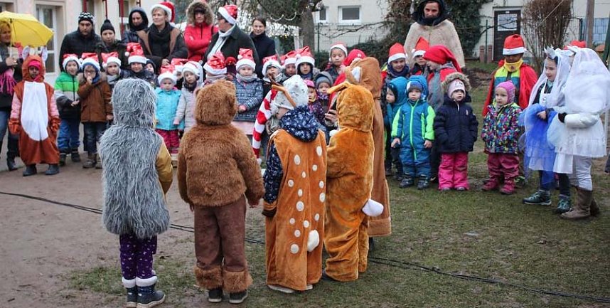 Weihnachtsmarkt in der Kita