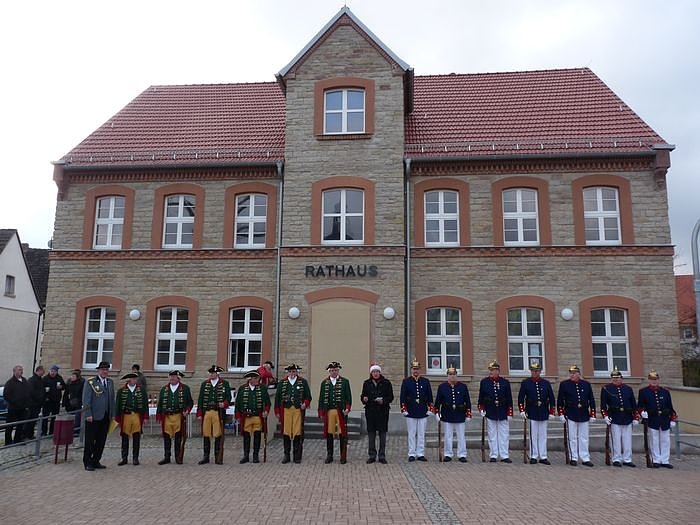 Abschluss 1. Bauabschnitt Rathaus Ro&szlig;leben