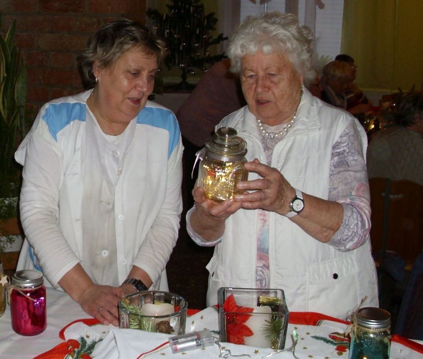 Weihnachtsfeier beim WB 4