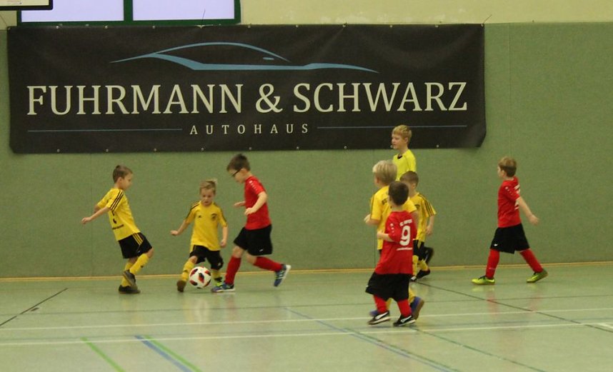 G-Junioren im Hallencup 2019