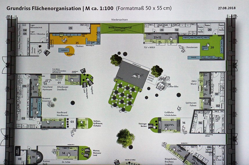 Auf Messen pr&auml;sent