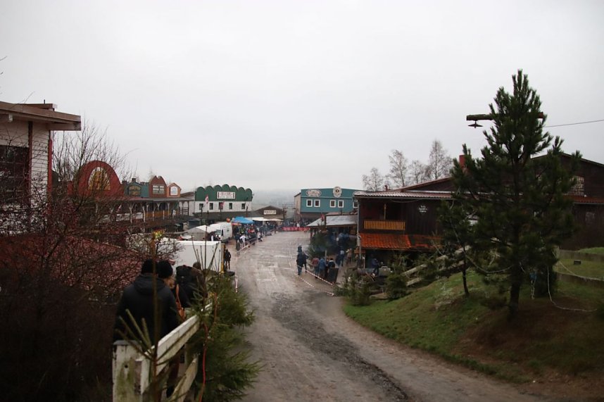 Hundeschlittenrennen in Pullman City