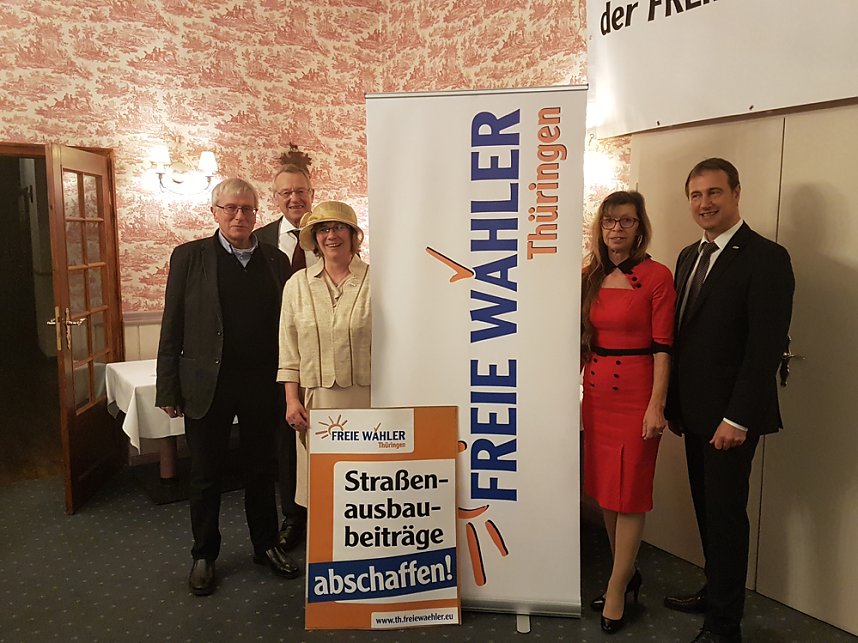 Neujahrsempfang der FREIEN W&Auml;HLER Th&uuml;ringen