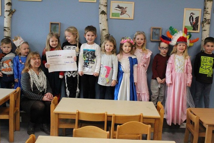 Unterst&uuml;tzung f&uuml;r Kindergarten