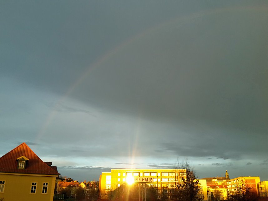 Mal Sonne, mal Regen und Wind