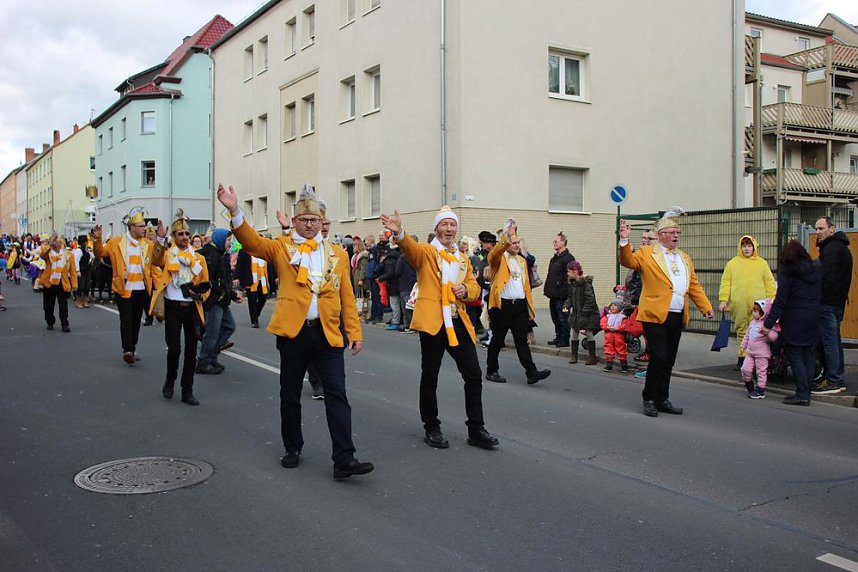 Der Rosenmontagsumzug in Sondershausen (1)