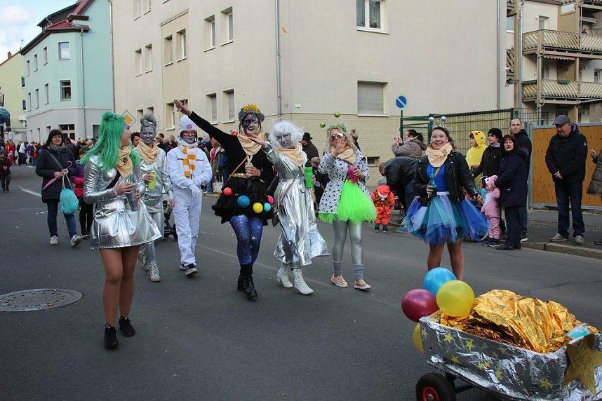 Der Rosenmontagsumzug in Sondershausen (1)