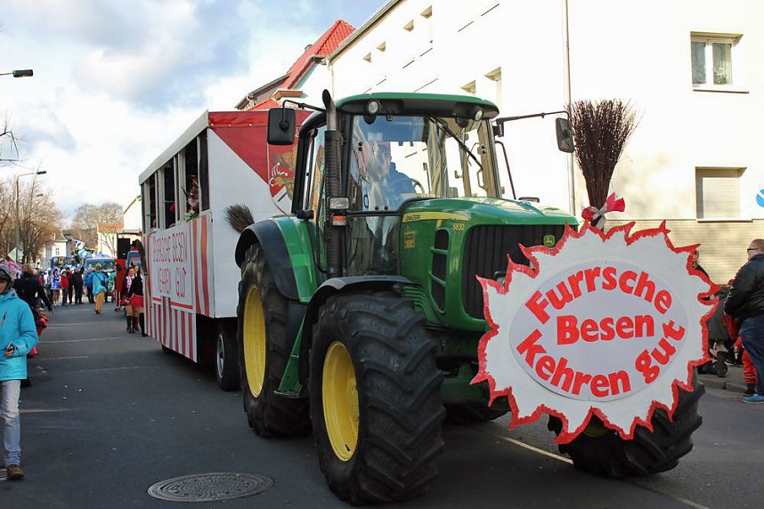 Der Rosenmontagsumzug in Sondershausen (1)