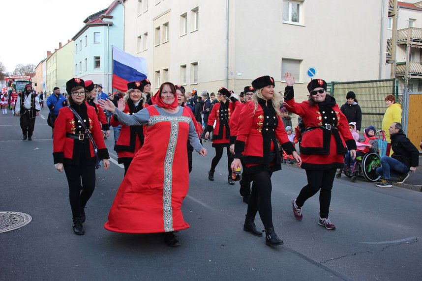 Der Rosenmontagsumzug in Sondershausen (2)