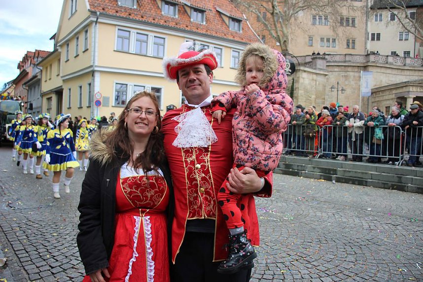 Rosenmontagsumzug nass gemacht