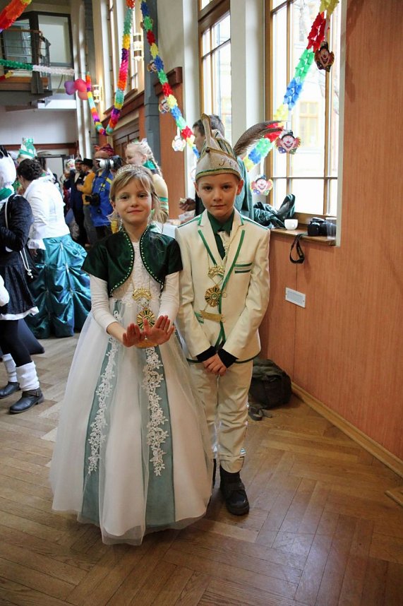 Rosenmontagsumzug nass gemacht