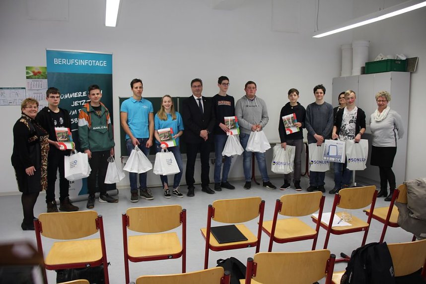 F&uuml;r Sch&uuml;lerwettbewerb heute Auszeichnungen &uuml;bergeben