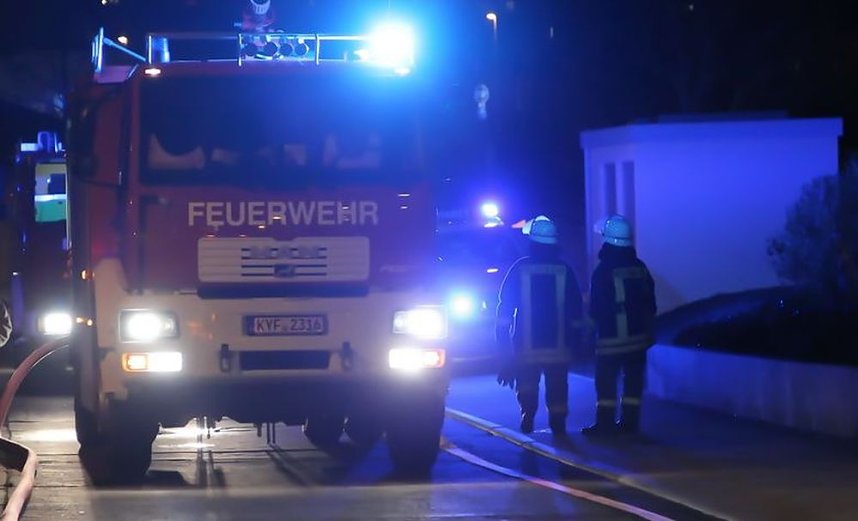 Kellerbrand in Sondershausen