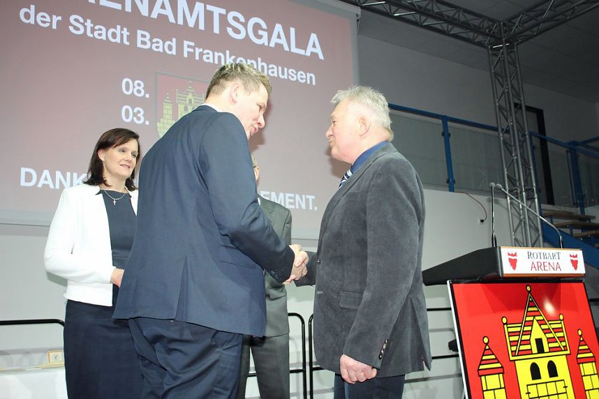 Ehrenamtliche in Bad Frankenhausen geehrt