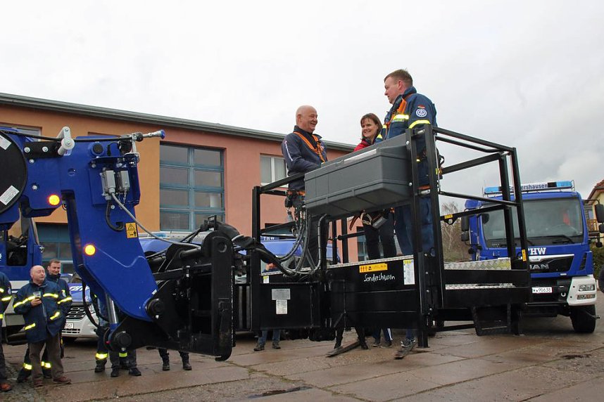 Neue Technik f&uuml;r den THW Sondershausen