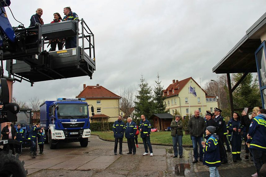 Neue Technik f&uuml;r den THW Sondershausen