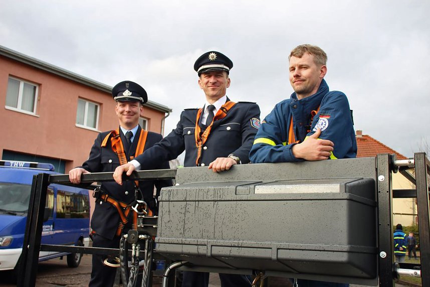 Neue Technik f&uuml;r den THW Sondershausen