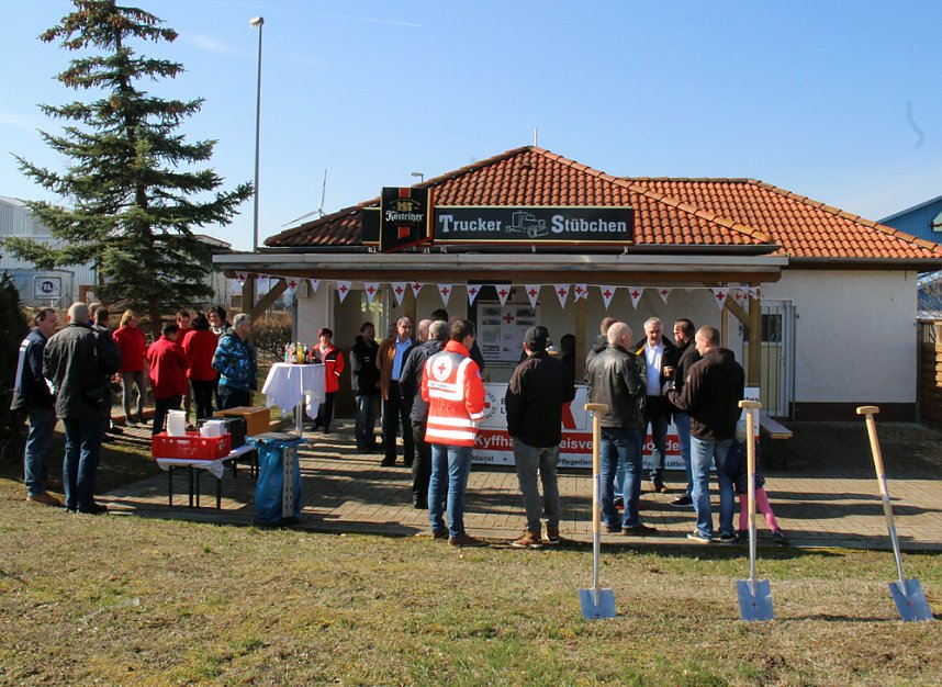 Spatenstich f&uuml;r neue Rettungswache