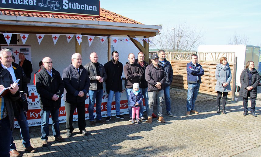 Spatenstich f&uuml;r neue Rettungswache