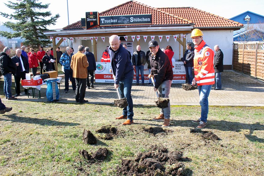 Spatenstich f&uuml;r neue Rettungswache