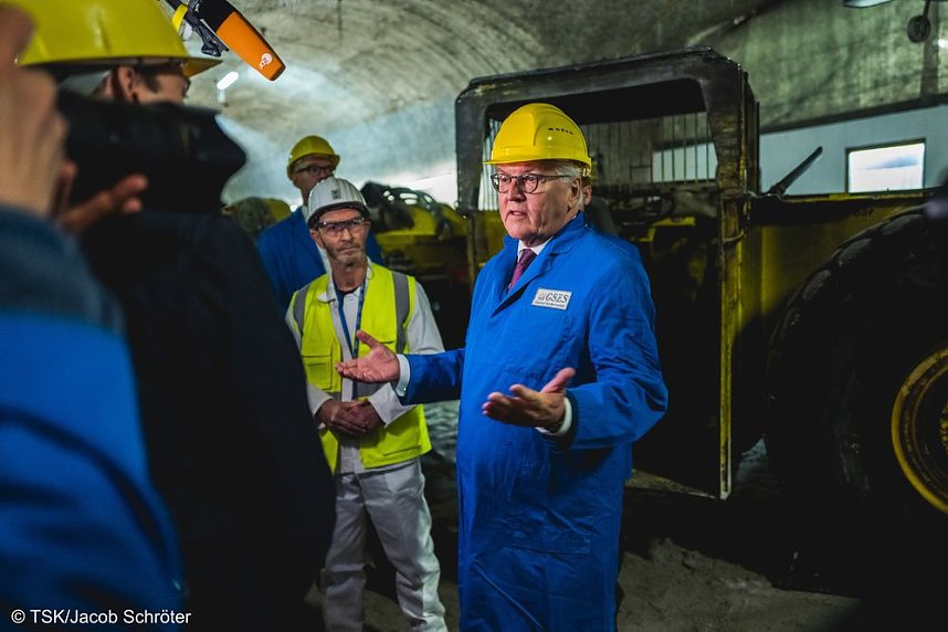 Impressionen vom Besuch des Bundespr&auml;sidenten