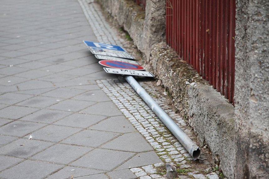 Vandalismus in Sondershausen