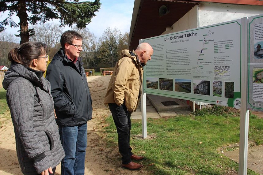 Natur und Schwimmen, das passt