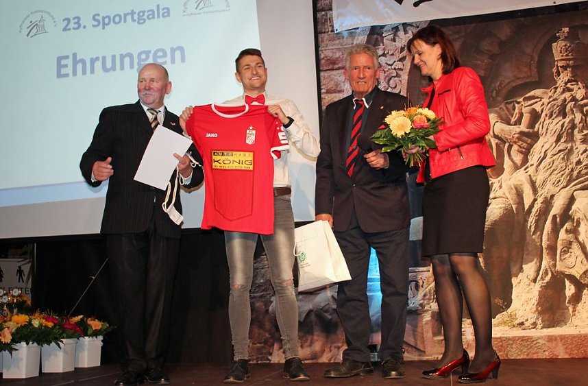 Zwei bemerkenswerte H&ouml;hepunkte bei der Sportgala