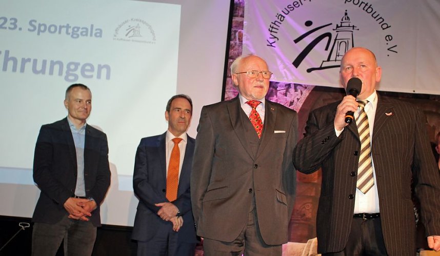 Zwei bemerkenswerte H&ouml;hepunkte bei der Sportgala