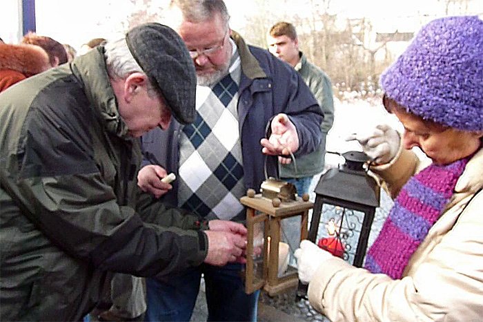 Friedenslicht in Sondershausen