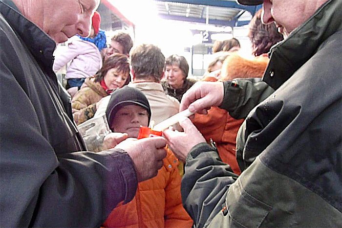 Friedenslicht in Sondershausen