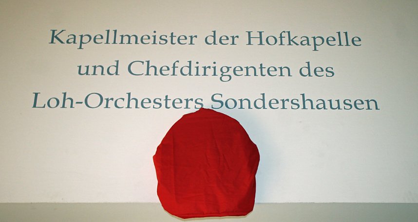 Medaille an ihrem endg&uuml;ltigen Platz