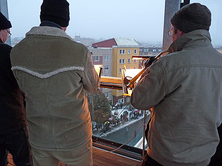 Turmblasen mit Posuanenchor Sondershausen