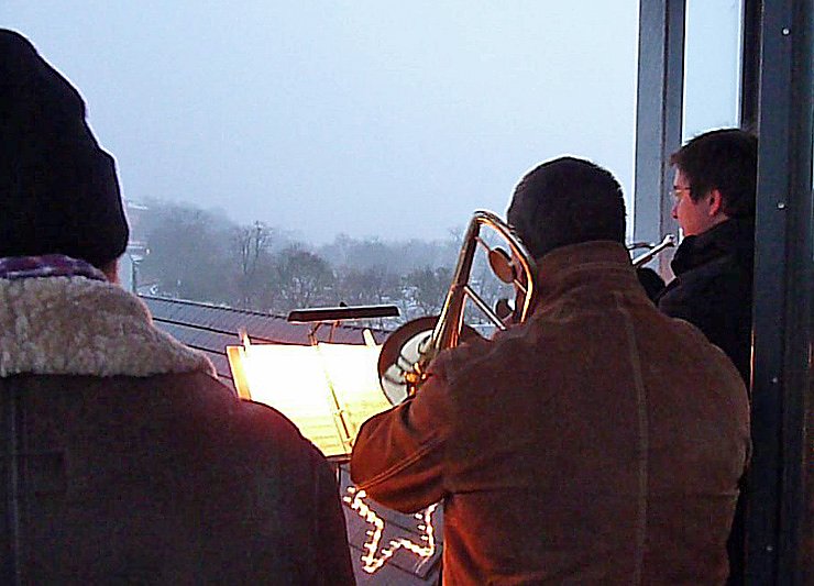 Turmblasen mit Posuanenchor Sondershausen