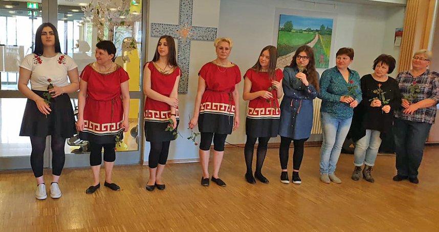 Vor Senioren getanzt