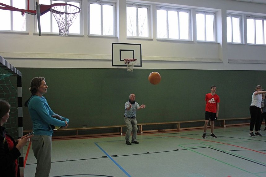 Spannendes Training mit erfolgreicher Sportlerin