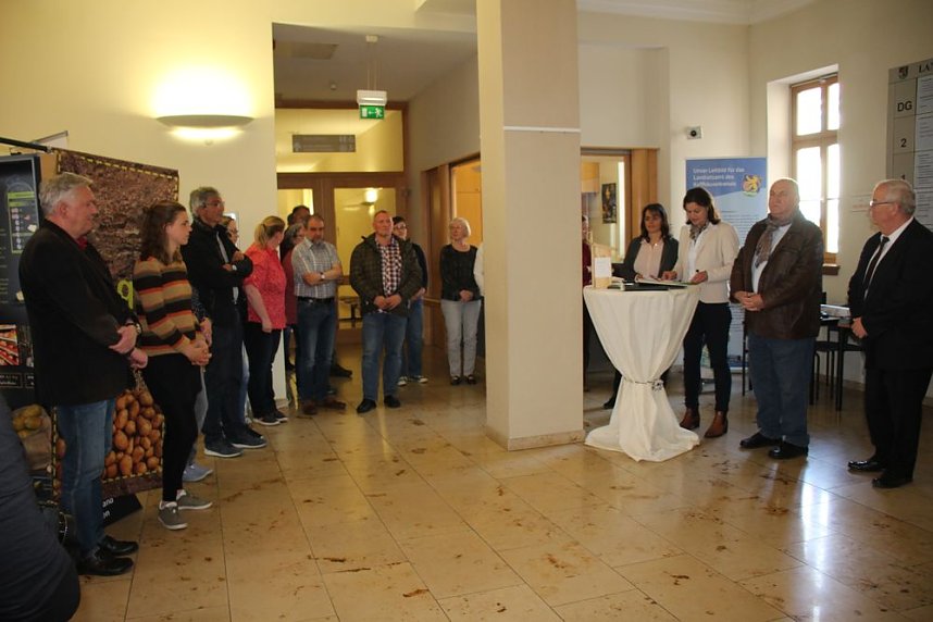 Rotmilan Wanderausstellung er&ouml;ffnet