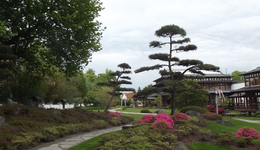 WB 4 besuchte Japanischen Garten in Bad Langensalza