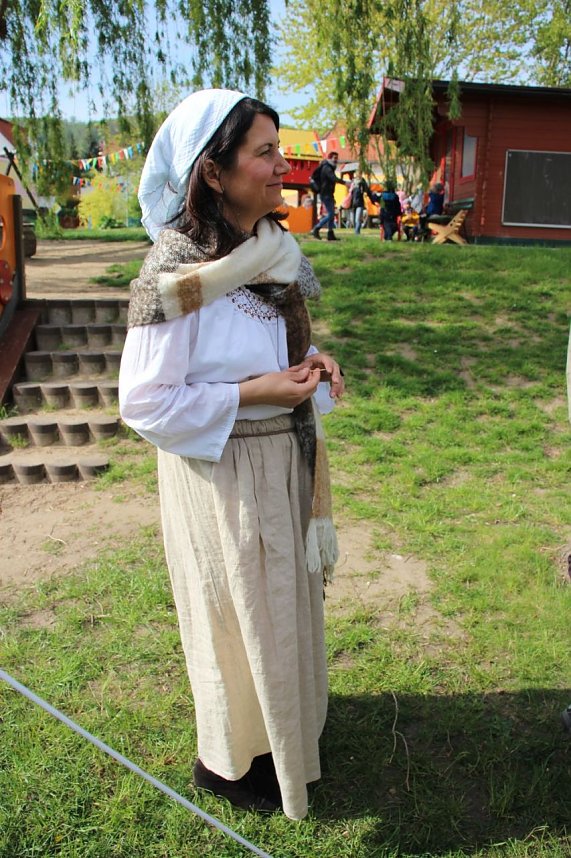 Kitas feiern Mittelalterfest