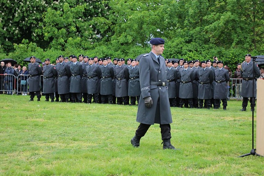 Vereidigung an neuem Ort