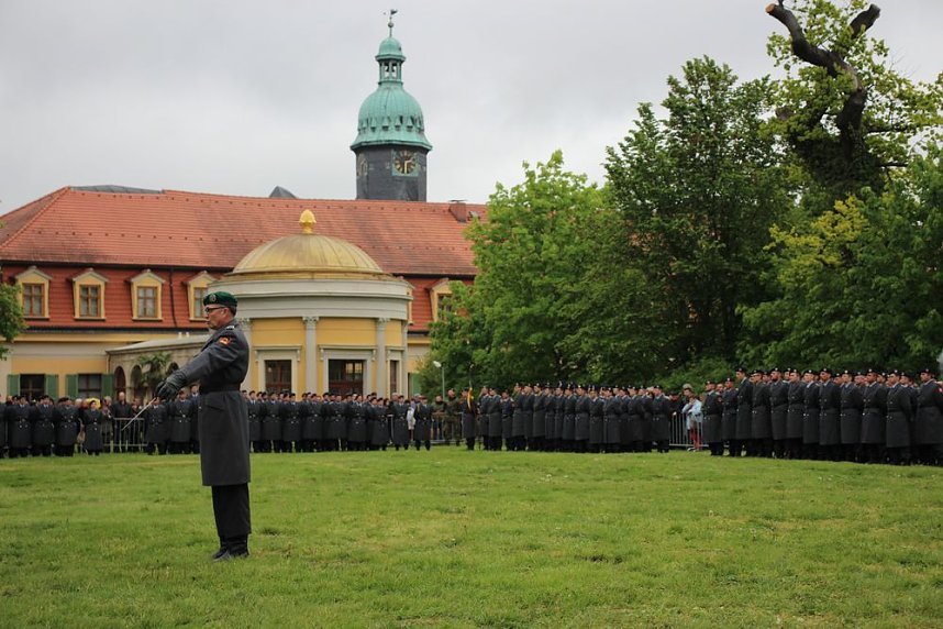 Vereidigung an neuem Ort