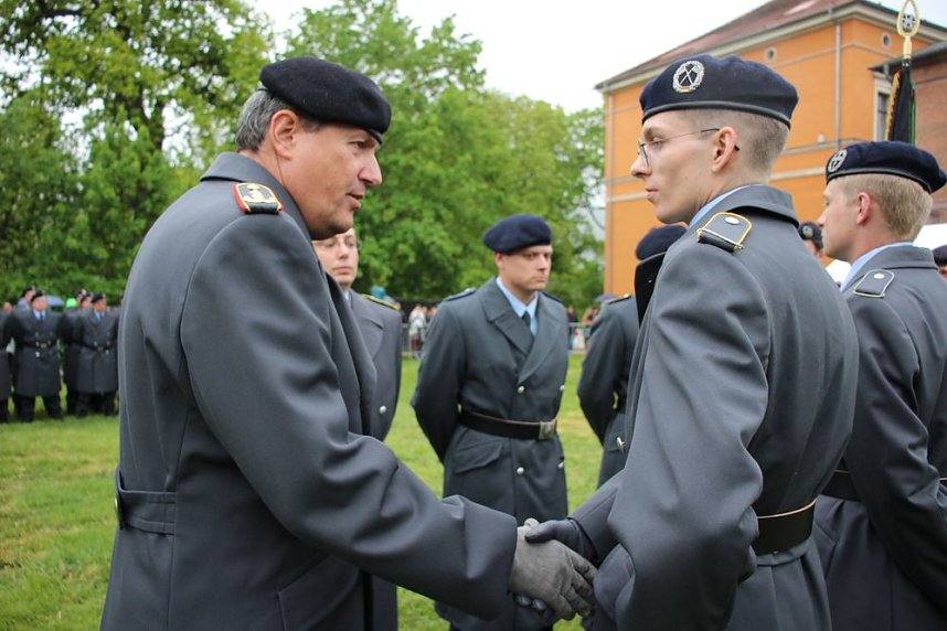 Vereidigung an neuem Ort