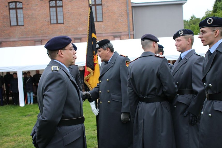 Vereidigung an neuem Ort