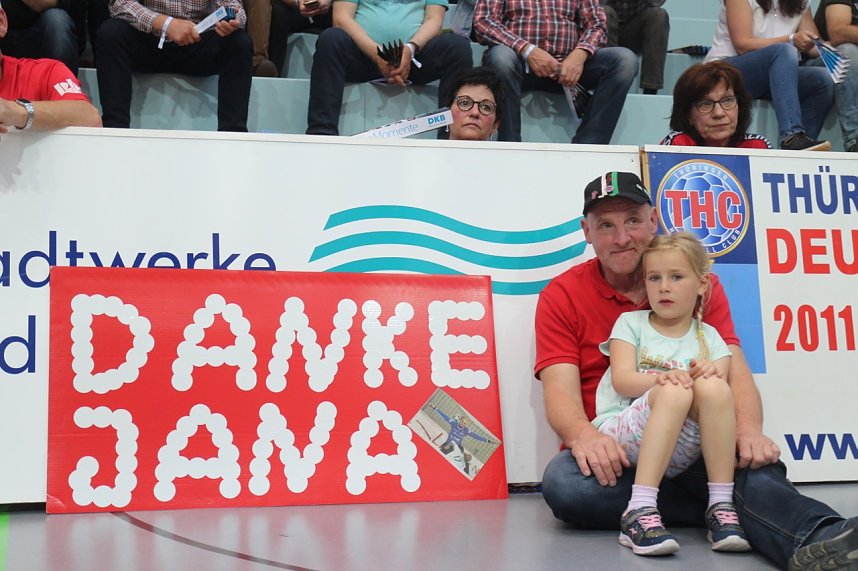 Emotionaler Saisonabschluss in der Wiedigsburghalle