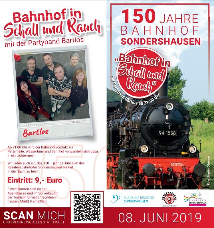 Bahnhofsfest in Sondershausen