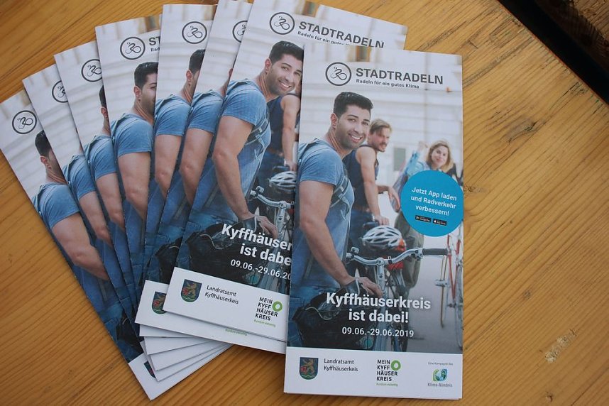 Start f&uuml;rs STADTRADELN 2019