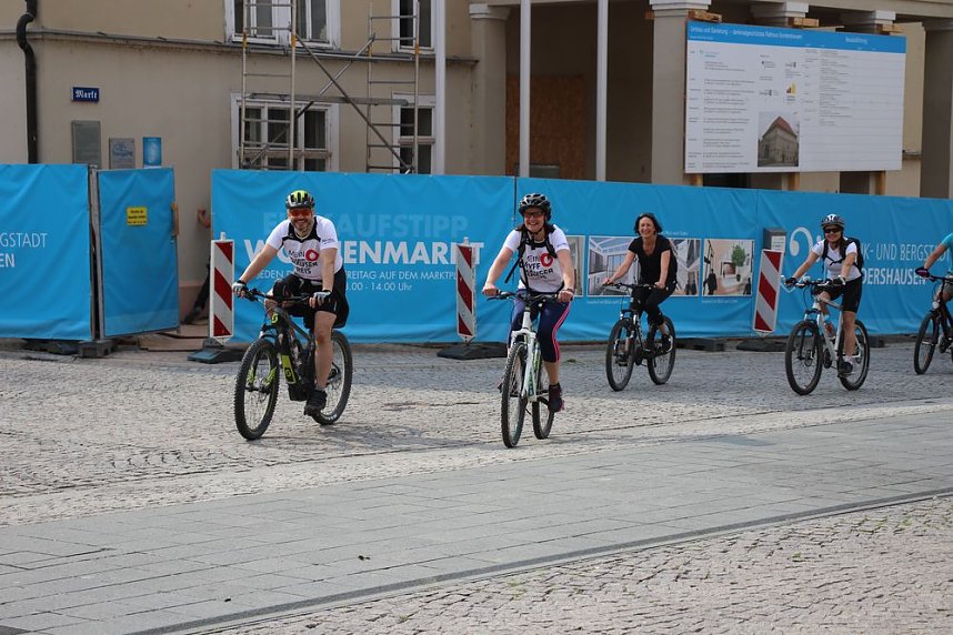 Start f&uuml;rs STADTRADELN 2019