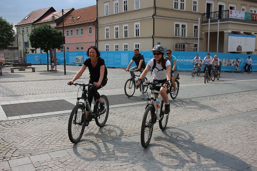 Start f&uuml;rs STADTRADELN 2019