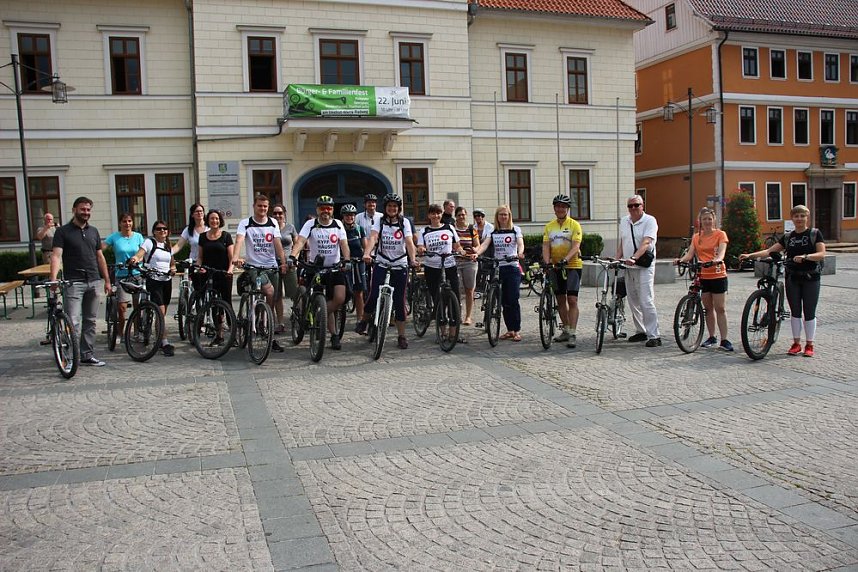 Start f&uuml;rs STADTRADELN 2019